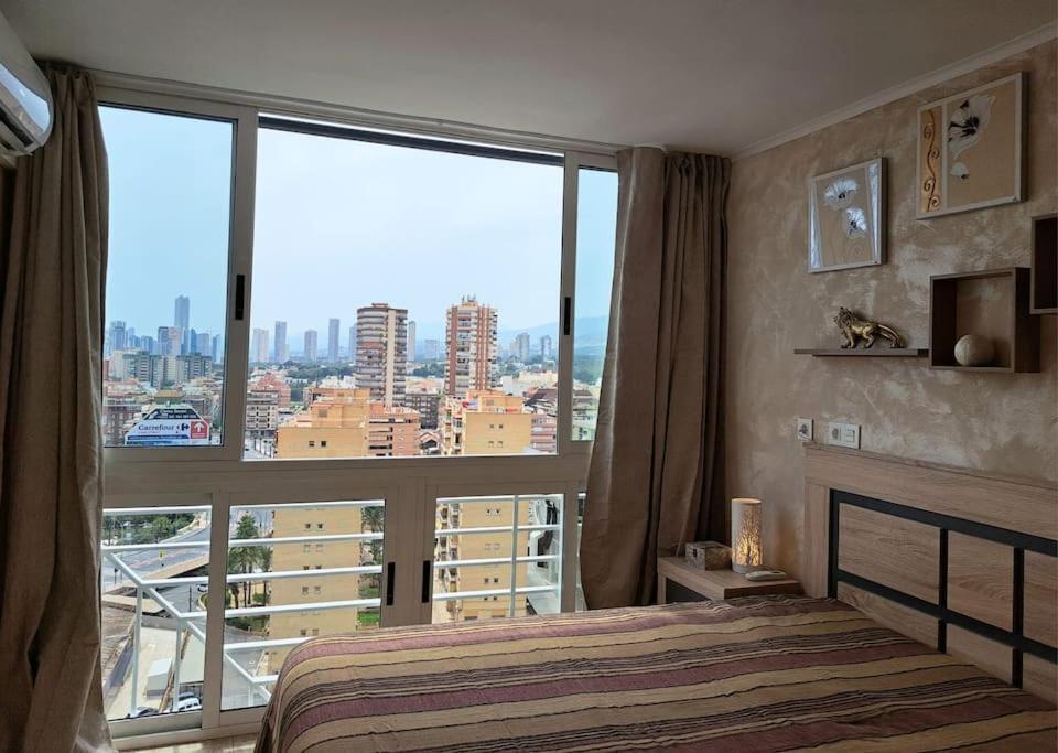 Apartament Cozy Studio With Sea View Benidorm Zewnętrze zdjęcie